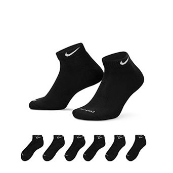 Men's Nike 6-pack Everyday Plus Cushioned Low-Cut Training Socks