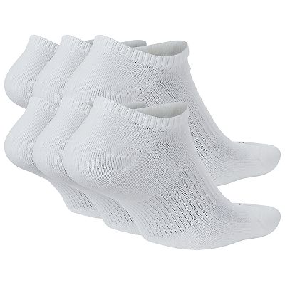 Nike dri fit no show socks 6 pack best sale