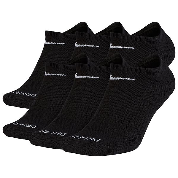 Men's Nike 6-pack Everyday Plus Cushion No-Show Training Socks