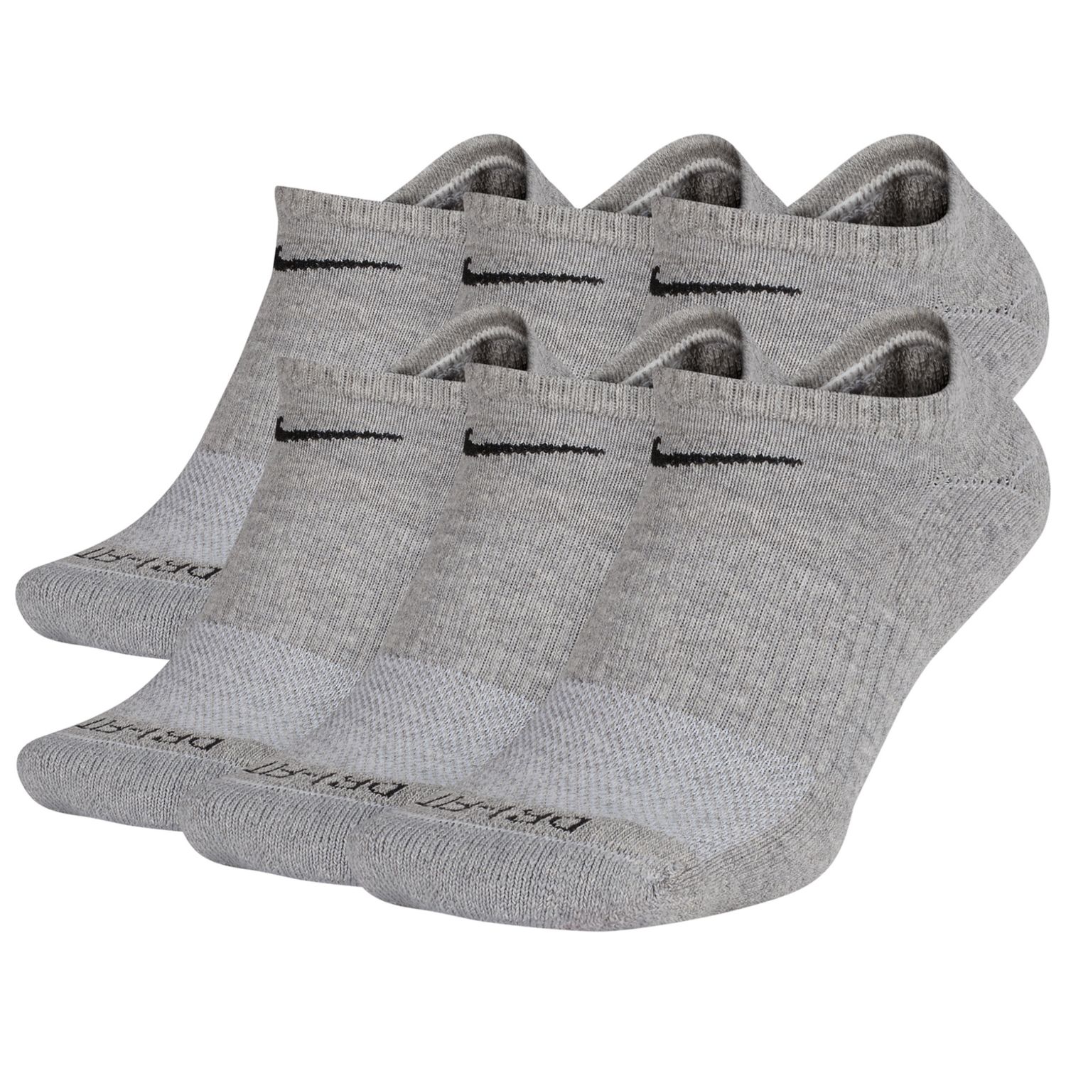 mens gray no show socks