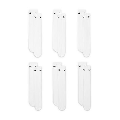 Men's Nike 6-Pack Everyday Cushioned Crew Training Socks