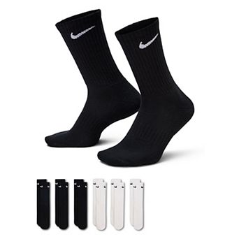 Men's Nike 6-Pack Everyday Cushioned Crew Training Socks