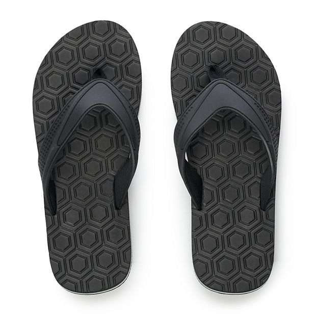 Boys 4 20 Tek Gear Print Soft Textured Flip Flops