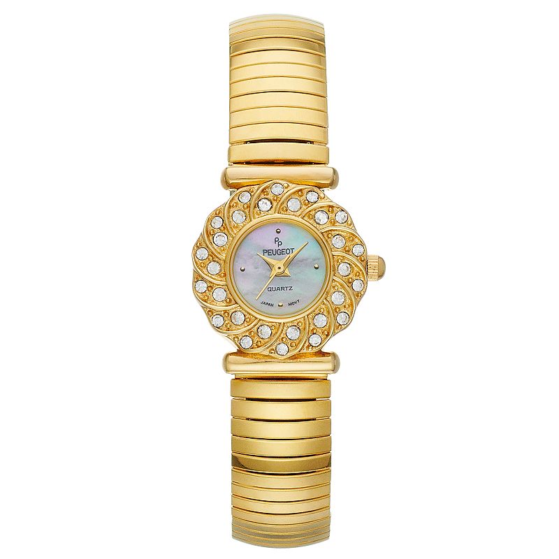 61296626 Peugeot Women Crystal Accent Expansion Watch - 408 sku 61296626