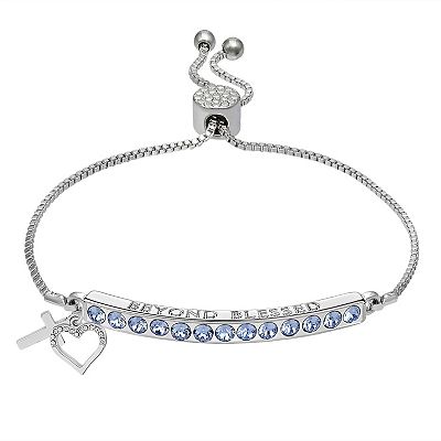 Shops cross bracelet swarovski