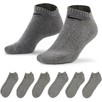 Men's Nike 6-Pack Everyday Cushioned No-Show Training Socks