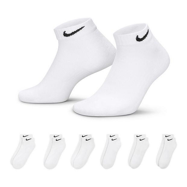 Men s Nike 6 pack Everyday Cushion Low Cut Training Socks