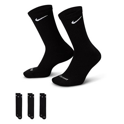 Men s Nike 3 Pack Everyday Plus Dri FIT Cushion Crew Training Socks