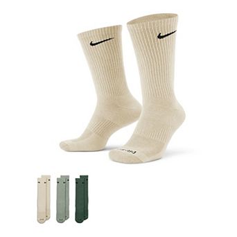 Men's Nike 3-Pack Everyday Plus Dri-FIT Cushion Crew Training Socks