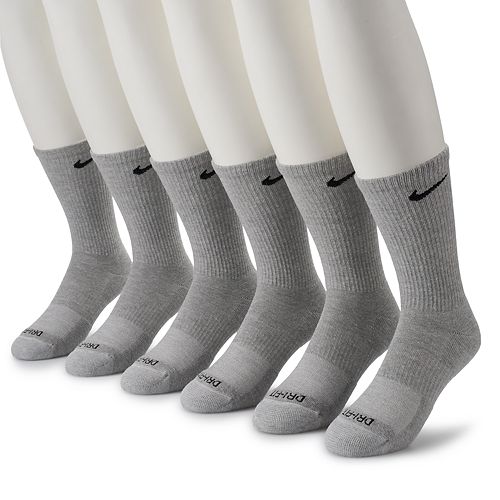 Big & Tall Nike Everyday Plus 3-pack Dri-FIT Cushion Crew Training Socks