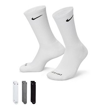 Men's Nike 3-Pack Everyday Plus Dri-FIT Cushion Crew Training Socks