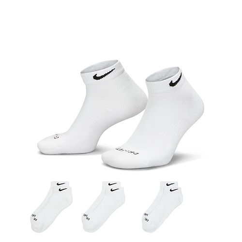 Men's Nike 3-pack Everyday Plus Cushion Low-Cut Training Socks