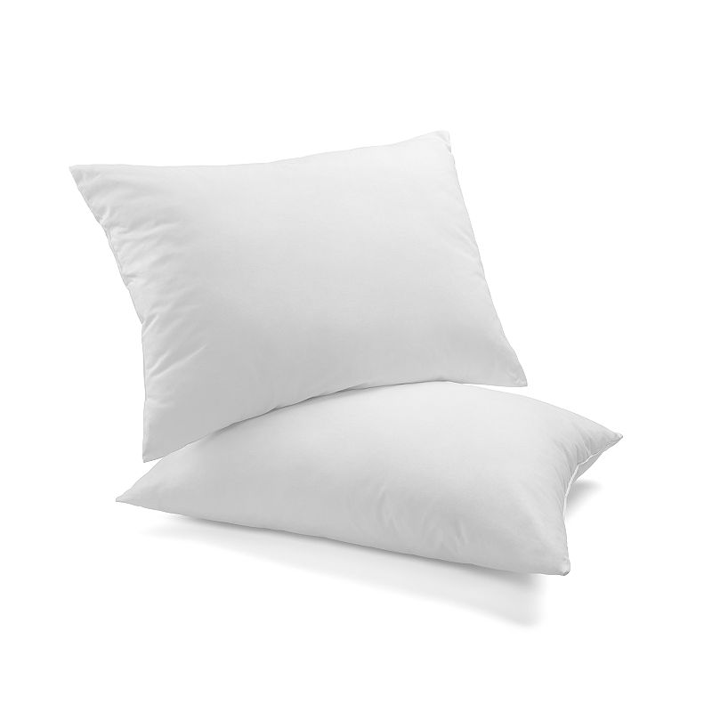 Dream On 2-pack Duck Down Blend Pillow, White, JUMBO