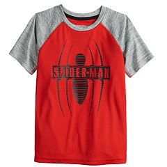 Boys Graphic T Shirts Kids Spider Man Tops Tees Tops Clothing - boys 4 12 jumping beans marvel spider man raglan tee
