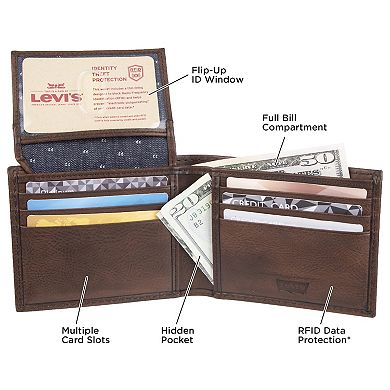 Men's Levi's RFID-Blocking Passcase Wallet