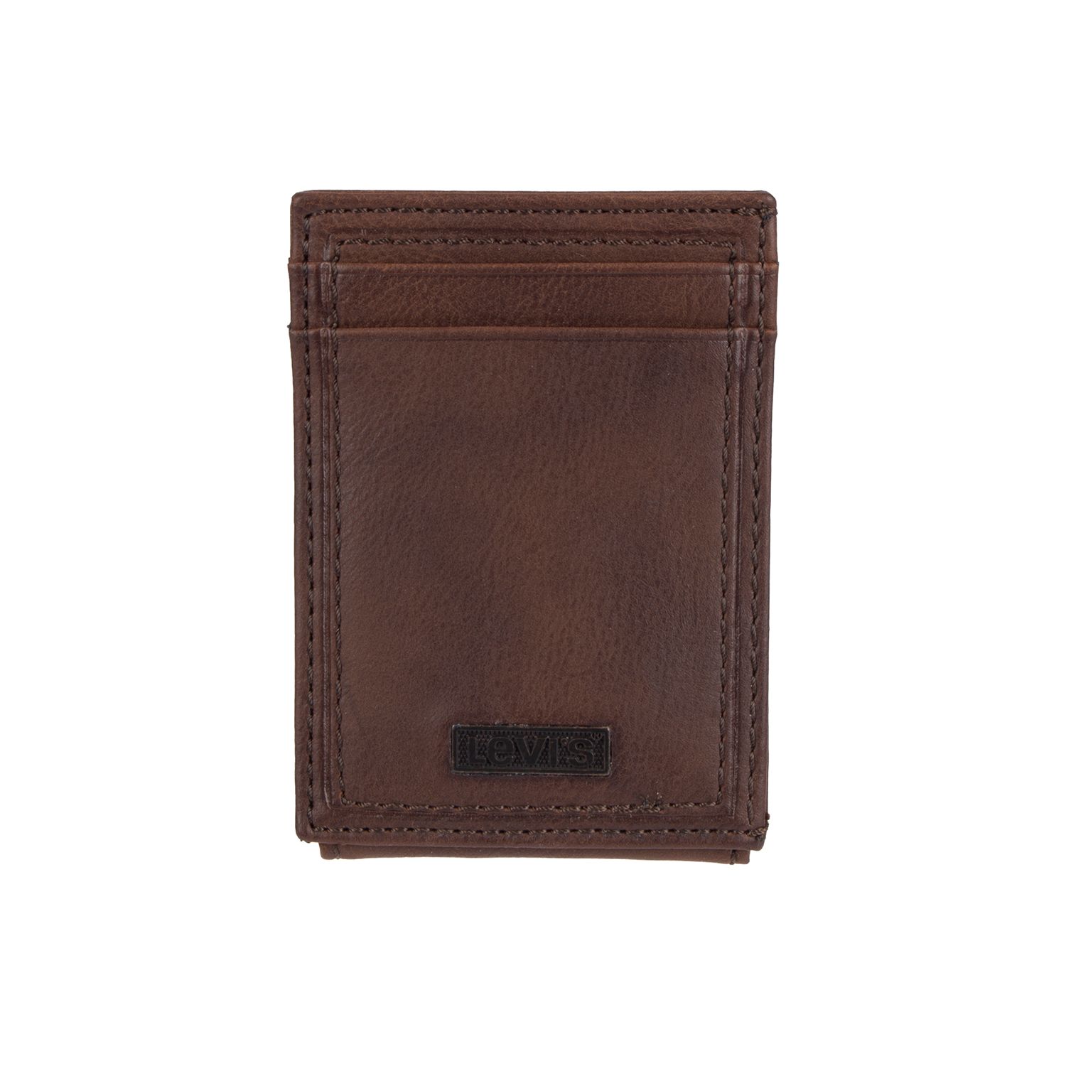 levi's men's slim front pocket wallet