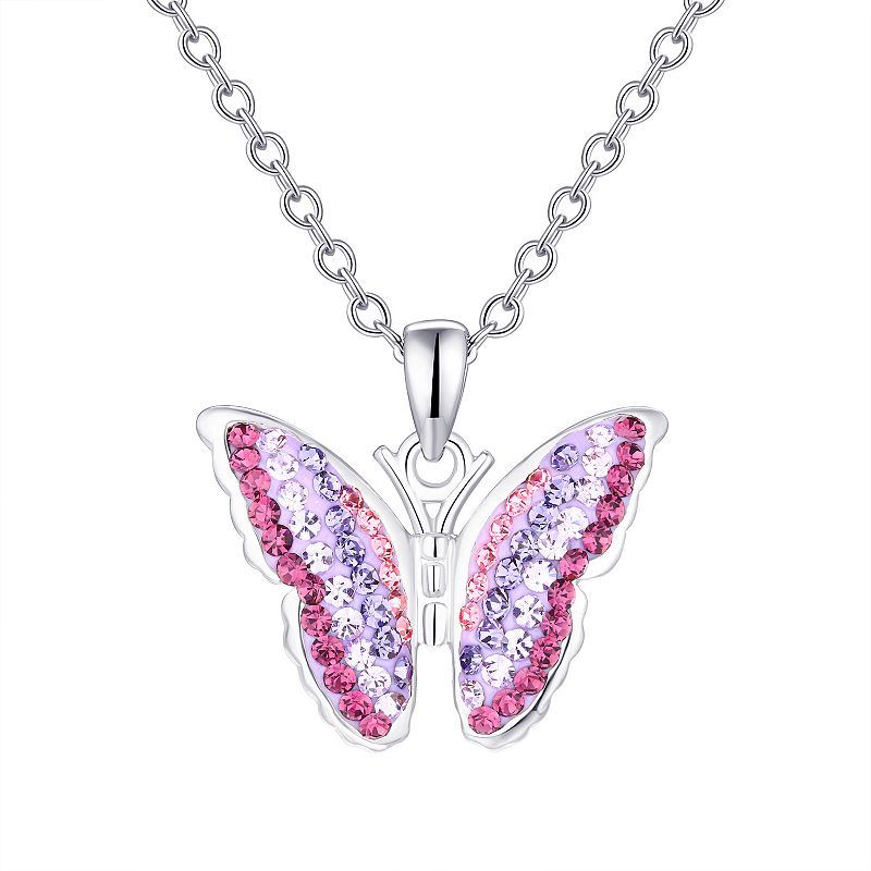 69087885 Crystal Collective Crystal Butterfly Pendant Neckl sku 69087885