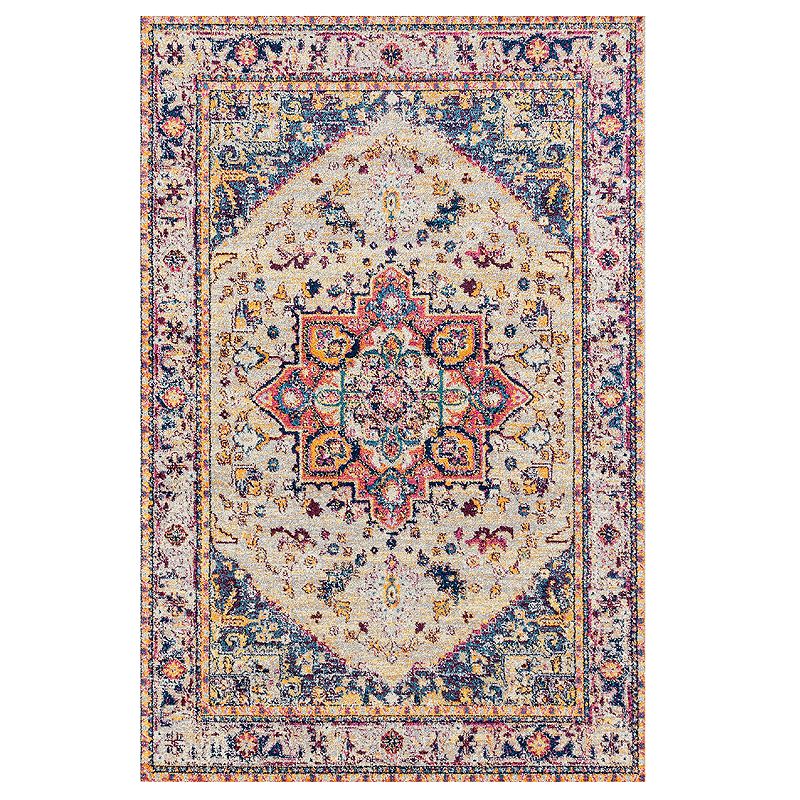 United Weavers Abigail Zariah Rug, Beig/Green, 8Ft Rnd