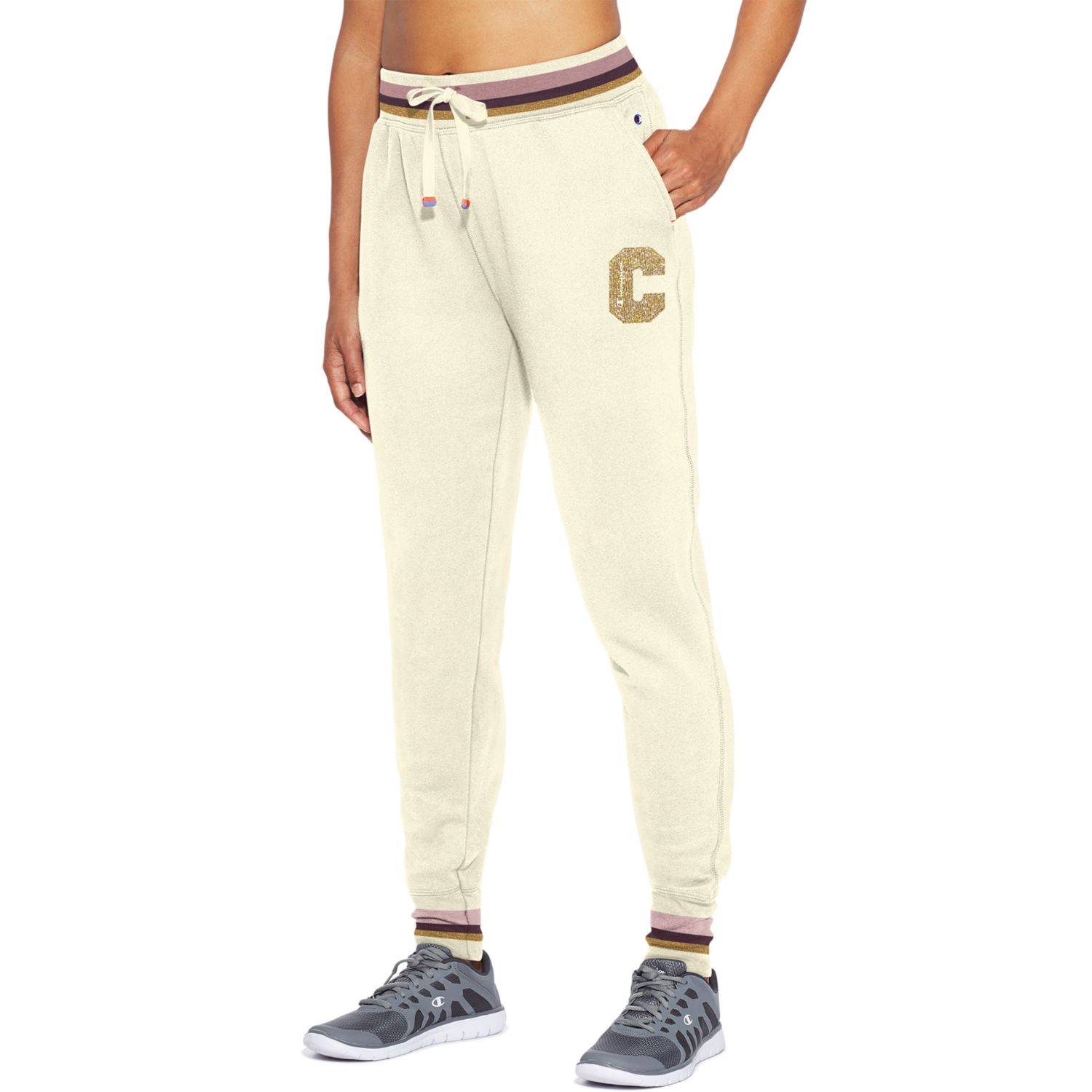 champion fleece joggers womens