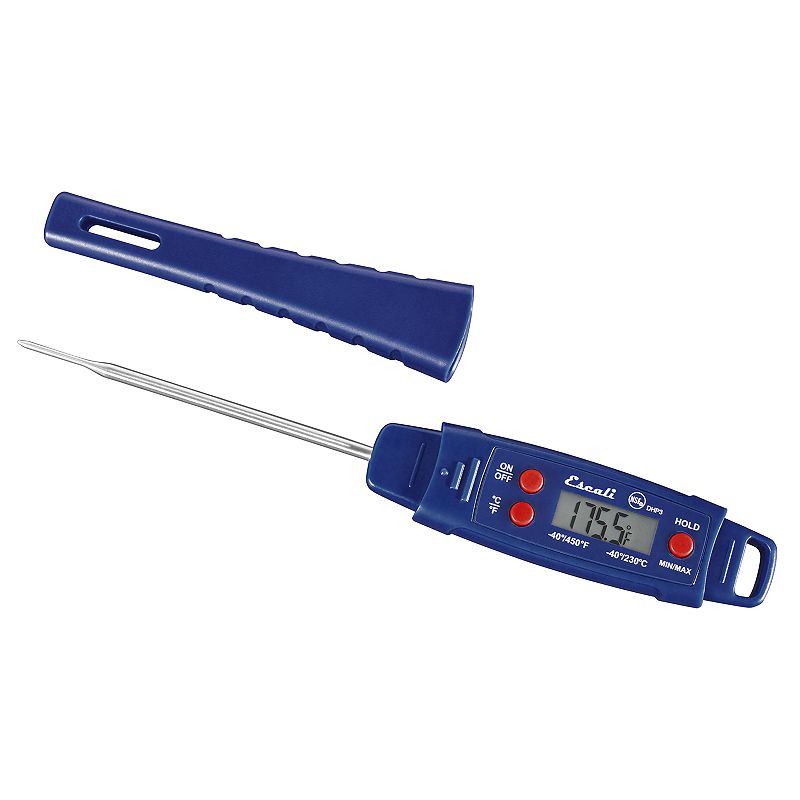 Escali Waterproof Digital Thermometer, Blue