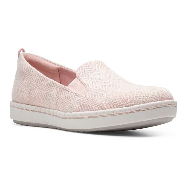 clarks ladies slip on shoes