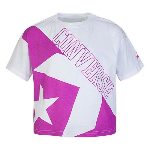 Girls 7 16 Converse Logo Boxy Tee