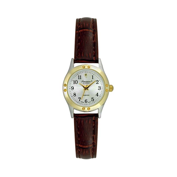 Gruen precision ladies hot sale watch with diamonds