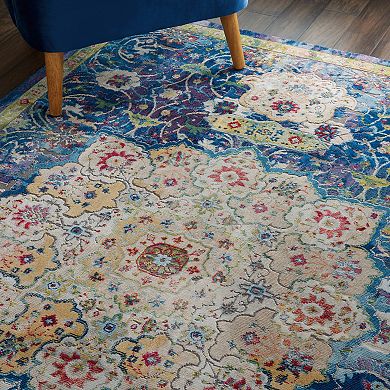 Nourison Global Vintage Oushak Rug