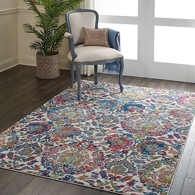 Nourison Global Vintage French Country Rug