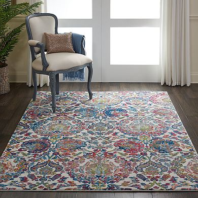 Nourison Global Vintage French Country Rug