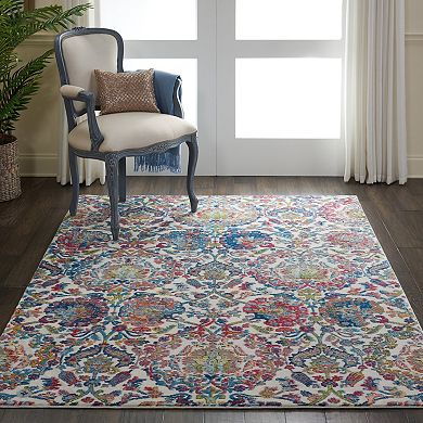 Nourison Global Vintage French Country Rug
