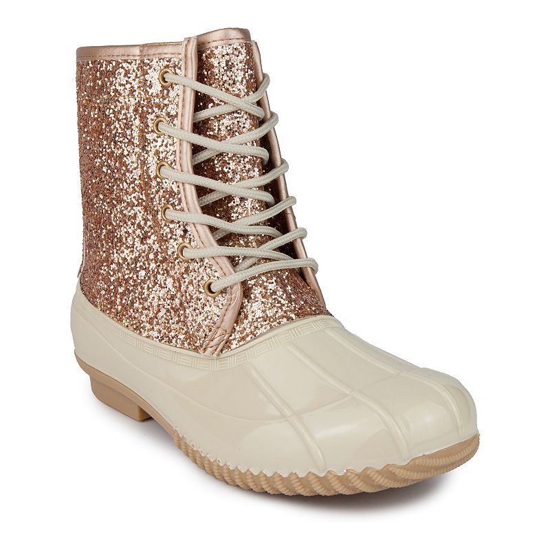 womens duck boots at kohls