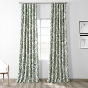 EFF Tea Time Room Darkening Window Curtain Panel