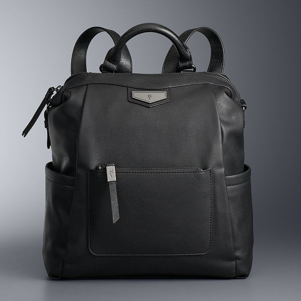 Simply Vera Vera Wang Backpack - Black – BrickSeek
