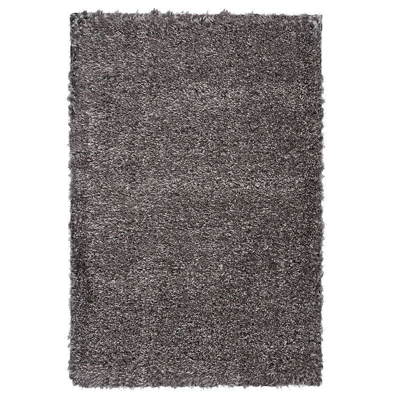 Nourison Ultra Plush Shag I Rug, Grey, 5X7 Ft