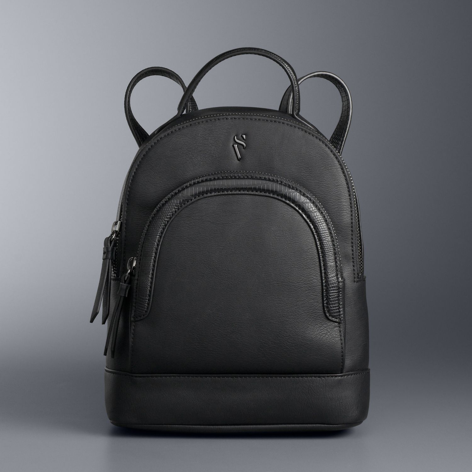 kohls black backpack