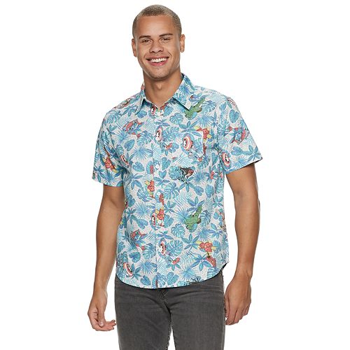 marvel hawaiian shirt kohls