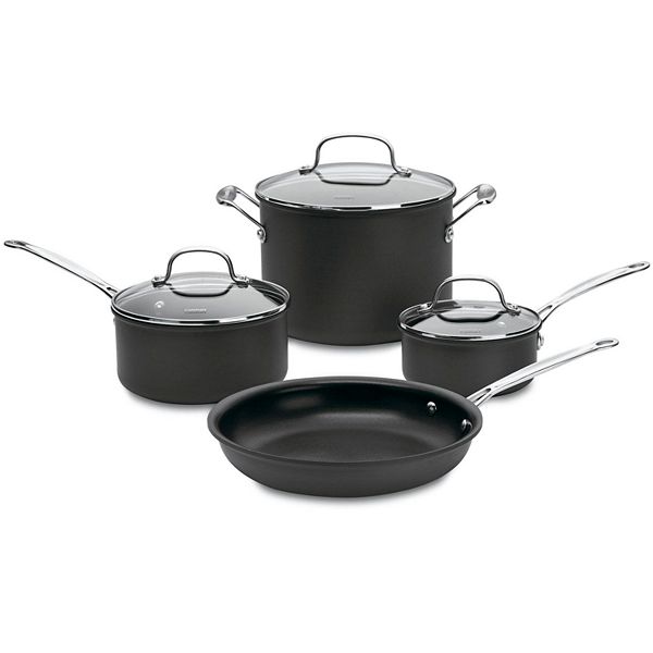 Cuisinart 667P1 Chef's Classic Nonstick Hard Anodized 7 Piece Set