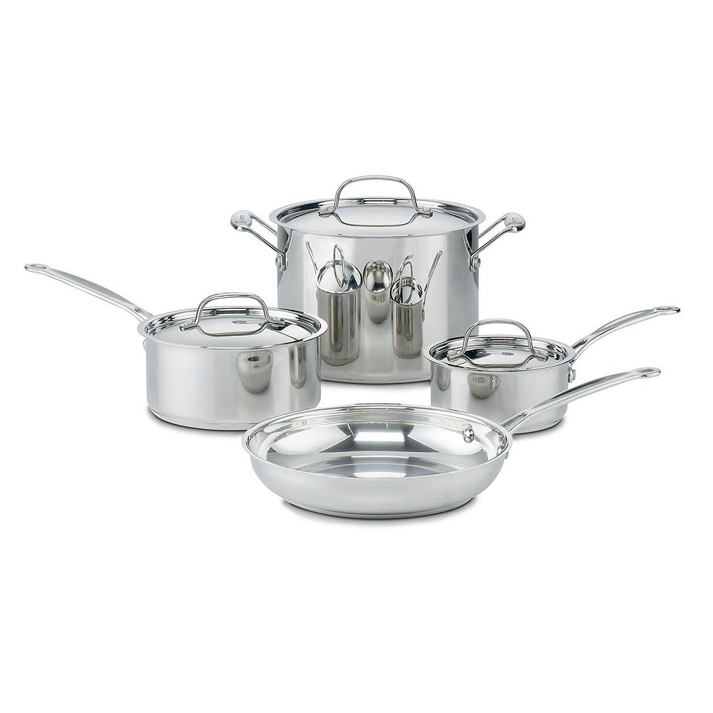 CuisinartÂ® Chef's Classic 7-pc. Stainless Steel Cookware Set