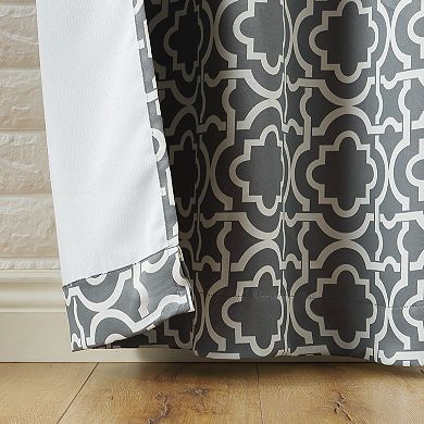 Sun Zero Barnett Trellis Blackout Grommet Curtain Panel