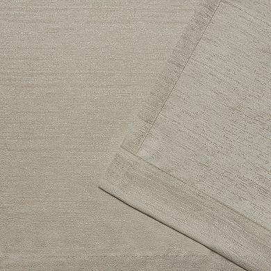 Exclusive Home 2-pack Virenze Faux Silk Window Curtains