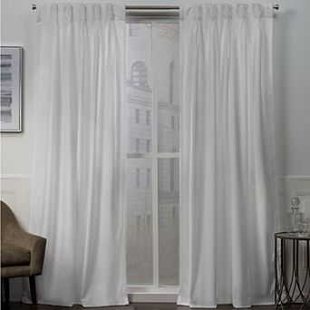 Town and Country Velvet Heavyweight 2 Window Curtain Panels