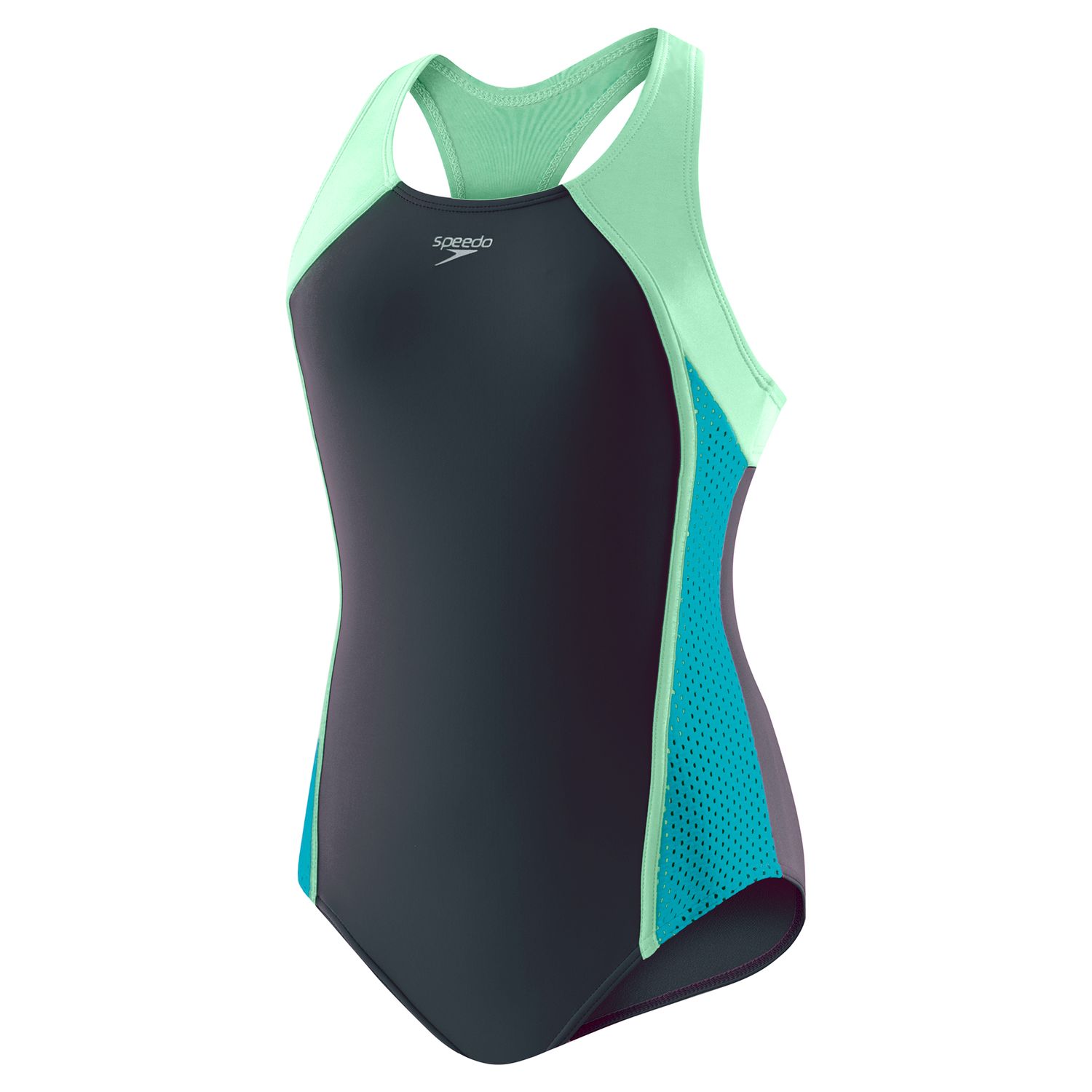 speedo mesh one piece