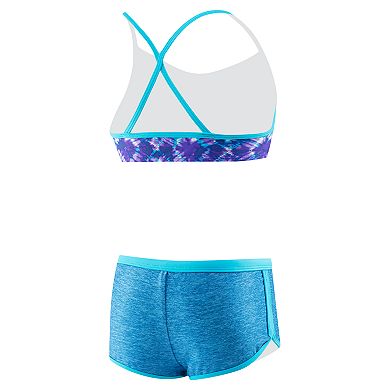 Girls 7-16 Speedo Camikini Top & Boyshort Bottoms Swimsuit Set
