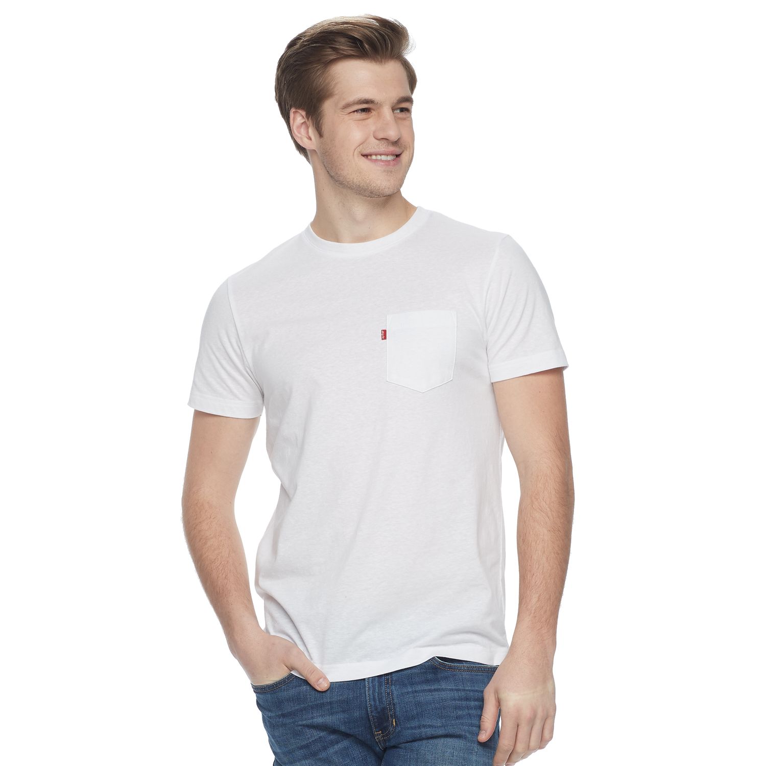 levis solid t shirt