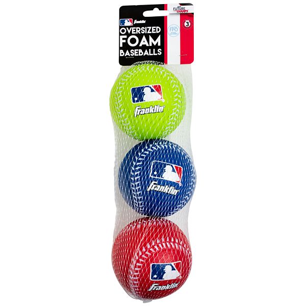 Franklin Sports Oversized Foam Baseballs 3Pack