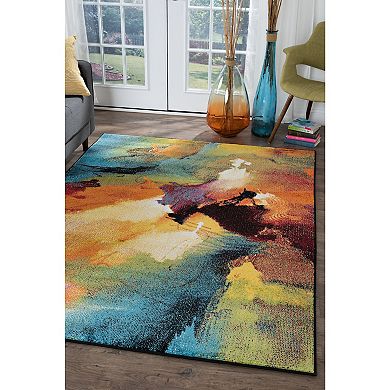 KHL Rugs Vida Abstract Round Rug