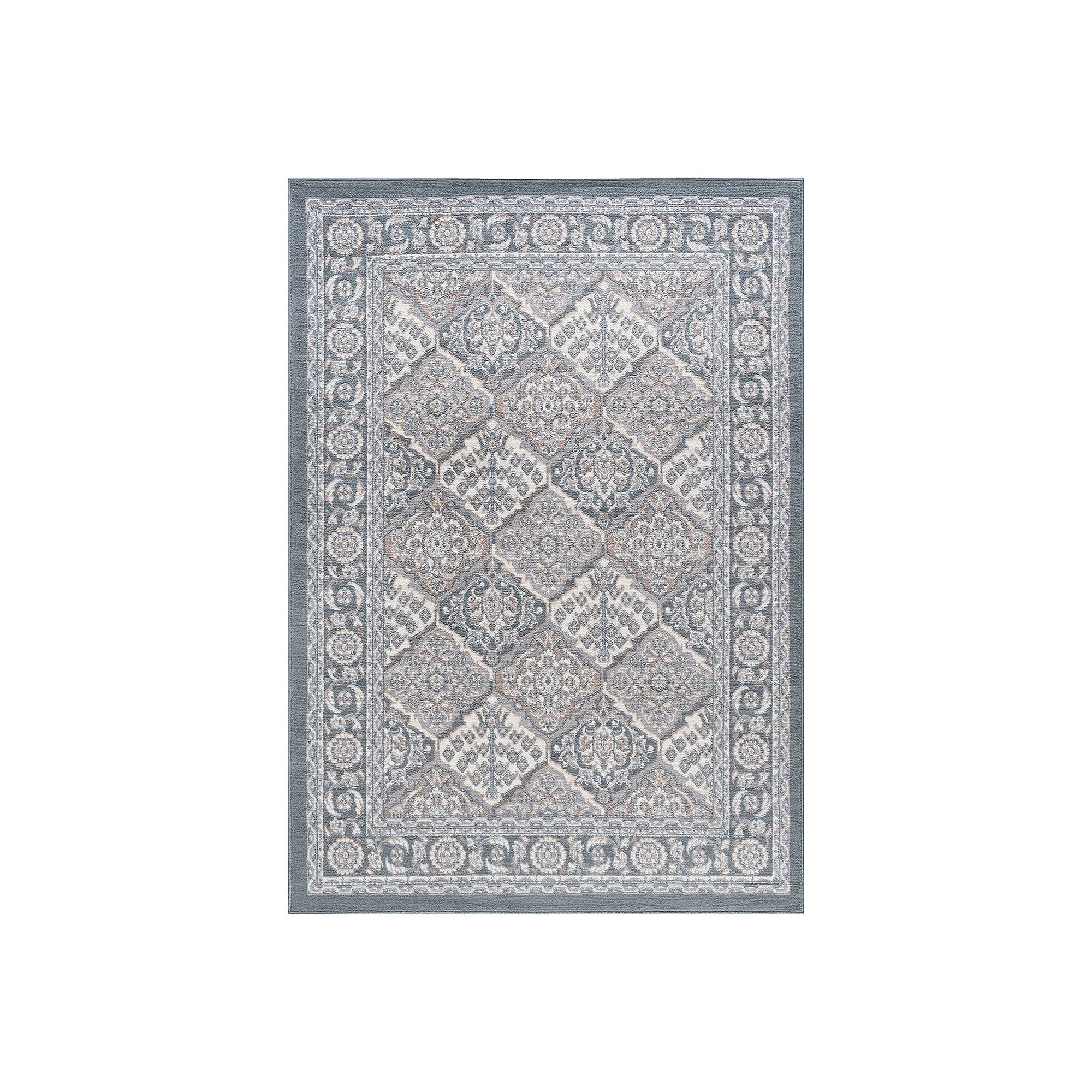 KHL Rugs Oxnard Ornate Area Rug, Gray