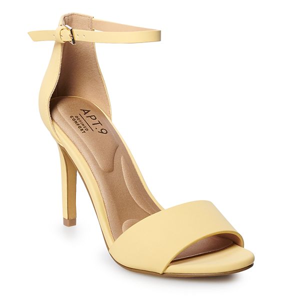 Kohls on sale gold heels