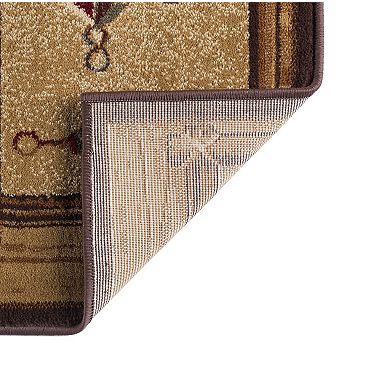 KHL Rugs Trout Fishing Area Rug